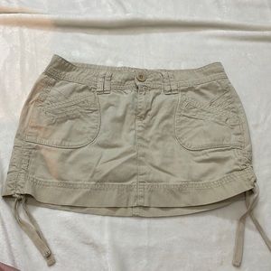 Mini cargo skirt